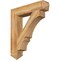 Ekena Millwork Balboa Arts & Crafts Rough Sawn Bracket, Western Red Cedar, 6"W x 32"D x 36"H BKT06X32X36BOA03RWR - alternate 1